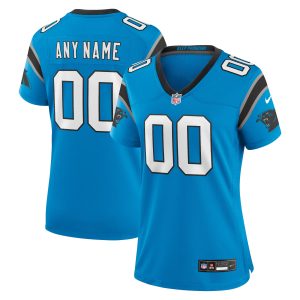Carolina Panthers Nike Alternate Game Jersey - Custom - Womens