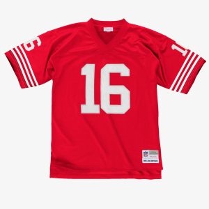 Joe Montana San Francisco 49ers 1990 Mitchell & Ness Red Legacy Jersey