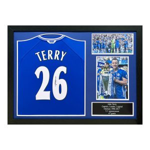 John Terry Signed Shirt - Framed