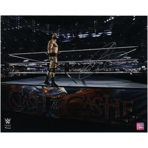 Drew McIntyre WWE Autographed 16" x 20" Clash at the Castle Entrance Photograph