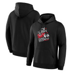 Men's Fanatics Black CM Punk x Chicago Blackhawks Elimination Chamber 2026 Hoodie