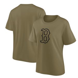 Boston Red Sox Mono Logo Graphic Oversized T-Shirt - Womens