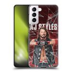 WWE Aj Styles Shattered Glass Phone Case - Samsung