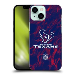 Houston Texans Coloured Marble Hard Shell Phone Case - iPhone