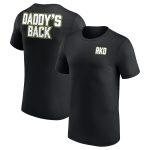 WWE Randy Orton Daddy's Back T-Shirt - Black - Mens
