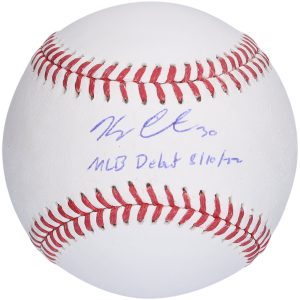Kerry Carpenter Detroit Tigers Autographed Baseball with "MLB Debut 8/10/22" Inscription