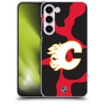 Calgary Flames NHL Cow Pattern Graphic Phone Case - Samsung