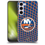 New York Islanders NHL Net Pattern Graphic Phone Case - Samsung