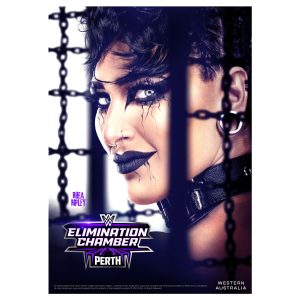 WWE Elimination Chamber Rhea Ripley Poster - Unframed A2