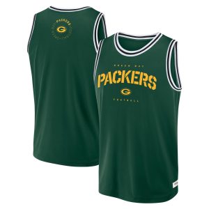 Green Bay Packers Elevated Mesh Tank - Mens