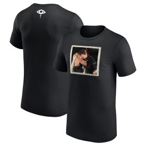 WWE Liv Morgan Dirty Dom Kiss Photo T-Shirt - Black  - Mens