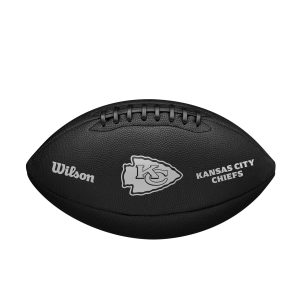 Kansas City Chiefs Wilson Black Metalic Backyard Ball