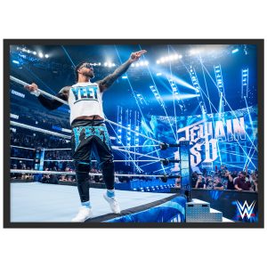 Jey Uso on Ring Side Poster - Framed A3