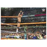 LA Knight on Ring Ropes WrestleMania Poster - Unframed A3