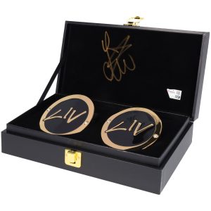 Liv Morgan Autographed Side Plates