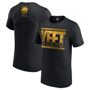 WWE Jey Uso Golden Yeet T-Shirt - Black - Mens