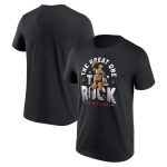 WWE The Rock The Great One T-Shirt - Black - Mens