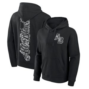 All Blacks Street Florale Overhead Hoodie - Black