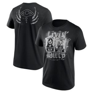 WWE Dom & Liv Livin' Dirty T-Shirt - Black - Mens