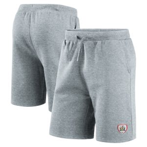 Barnsley Logo Sweat Short - Sports Grey - Mens