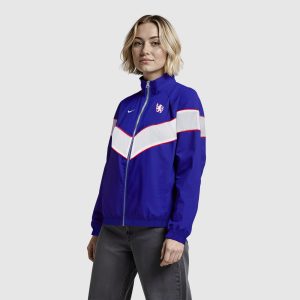 Chelsea Nike NSW Woven Windrunner Jacket - Blue - Womens