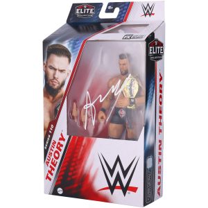 Austin Theory WWE Autographed Mattel Elite Series 110 Action Figure