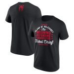 WWE Roman Reigns The Undisputed Tribal Chief T-Shirt - Black - Mens