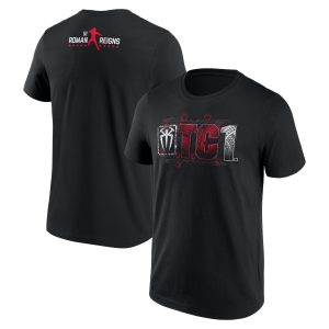 Roman Reigns OTC 1 T-Shirt - Black - Mens