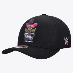 WWE "Macho Man" Randy Savage Macho Man Mitchell & Ness Logo Classic Cap