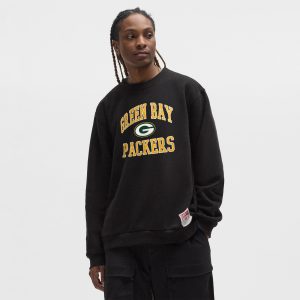 Men's lululemon Black Green Bay Packers Steady State Sweatshirt