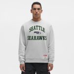 Men's lululemon Heathered Silver Drop Seattle Seahawks Steady State Sweatshirt