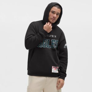 Men's lululemon Black Philadelphia Eagles Steady State Pullover Hoodie