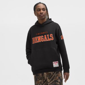 Men's lululemon Black Cincinnati Bengals Steady State Pullover Hoodie