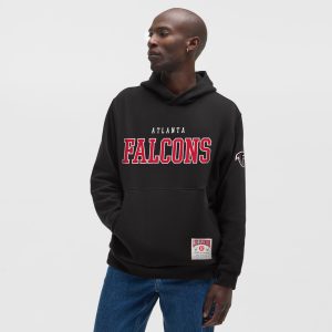 Men's lululemon Black Atlanta Falcons Steady State Pullover Hoodie