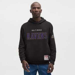 Men's lululemon Black Baltimore Ravens Steady State Pullover Hoodie