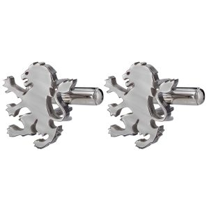 Aston Villa Stainless Steel Lion Cufflinks in Gift Box