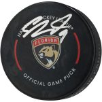 Sam Bennett Florida Panthers Autographed Official Game Puck