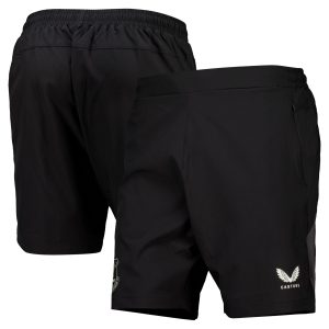 Everton Castore Goalkeeper Training Zipped Shorts - Black - Kids