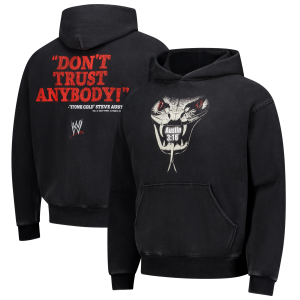 Men's Black "Stone Cold" Steve Austin Don't Trust Anybody Hoodie