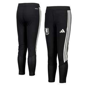Aston Villa adidas Training Pants - Black - Kids
