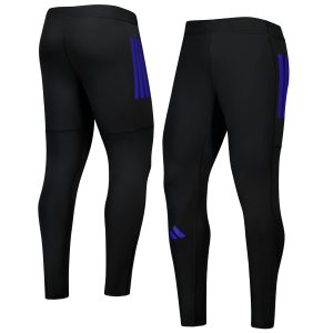 Leeds United adidas Running Tights - Black