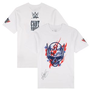 Cody Rhodes Autographed Stars & Stripes Nightmare T-Shirt