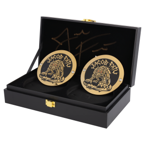 Jacob Fatu Autographed Side Plate Box Set