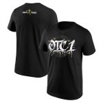 WWE Roman Reigns Gold OTC1 T-Shirt - Black - Mens