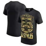 Men's Black AJ Styles WWE Hall of Fame 2026 Inductee T-Shirt