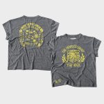 Women's Roots of Fight  Black The Rock People's Champ Tri-Blend T-Shirt