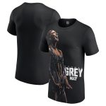 Men's Black Kendal Grey Photo T-Shirt