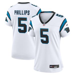 Carolina Panthers Nike Road Game Jersey - White - Jaelan Phillips - Womens