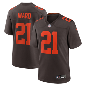 Cleveland Browns Nike Game Alternate Jersey - Brown - Denzel Ward - Youth