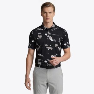 BMW PGA Championship Reflo Tagus Printed Polo - Black